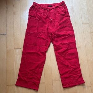 Quince Bold Red Sweatpants